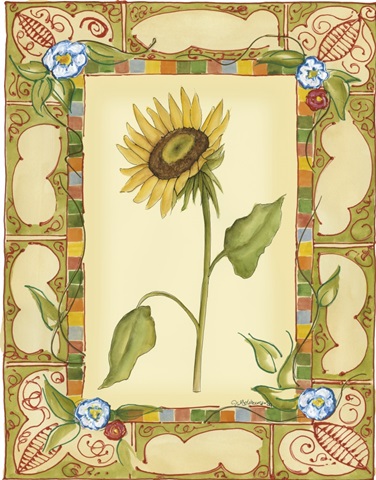 French Country Sunflower I