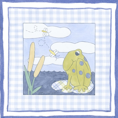 Frog with Plaid I