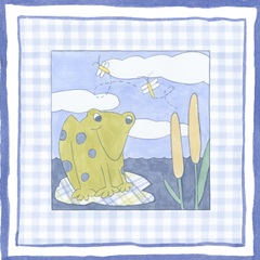 Frog with Plaid II
