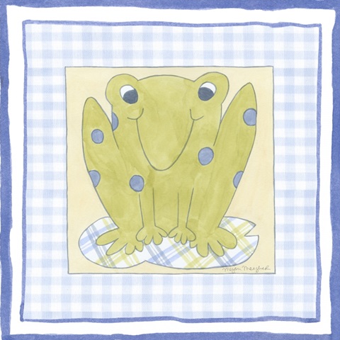 Frog with Plaid III