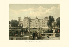 Garden- front of Luxembourg, Paris