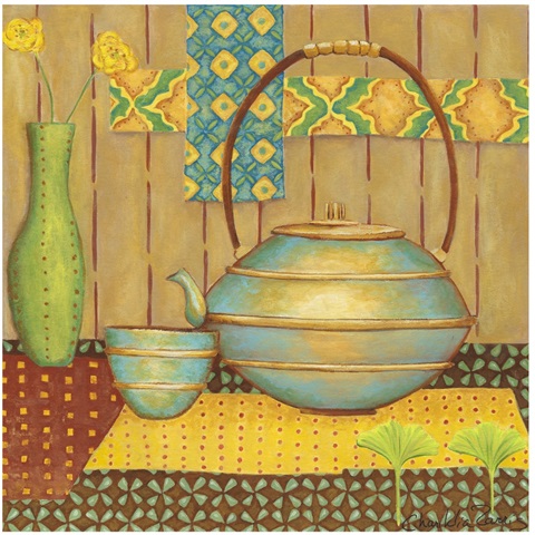 Ginkgo Tea Pot