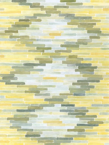 Green and Yellow Reflection I