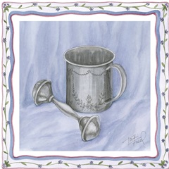 Heirloom Cup and Rattle I