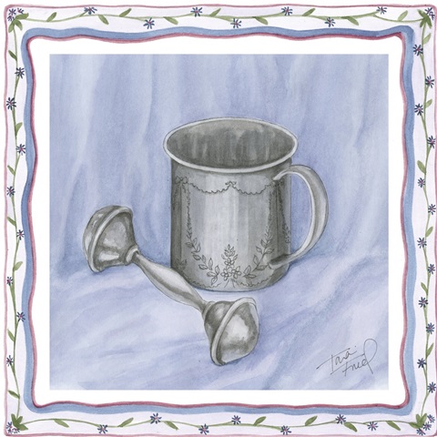 Heirloom Cup and Rattle I