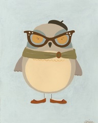 Hipster Owl I