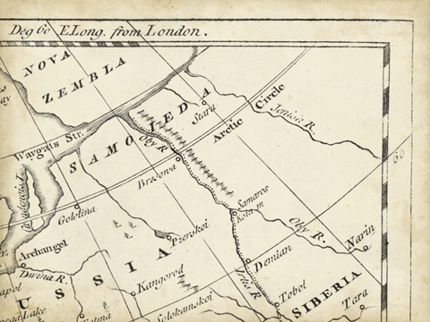 Map of Europe Grid III