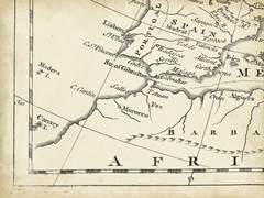 Map of Europe Grid VII