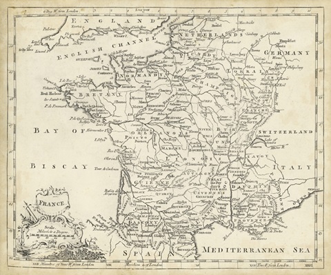 Map of France
