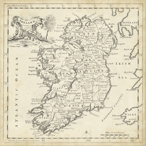 Map of Ireland