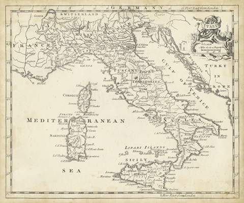 Map of Italy