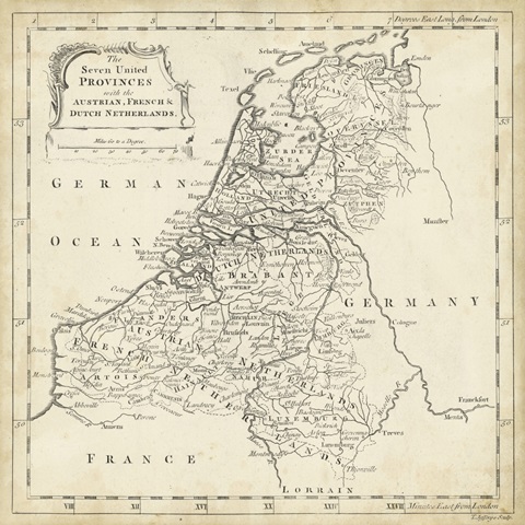 Map of Netherlands