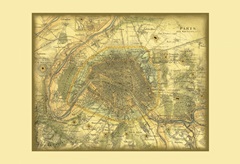 Map of Paris