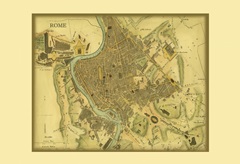 Map of Rome