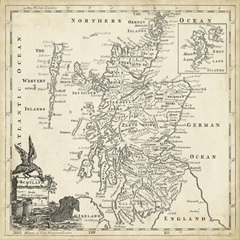 Map of Scotland