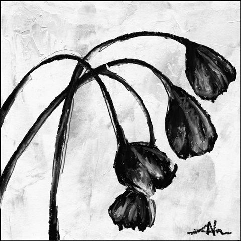 Mini Swooning Tulips I