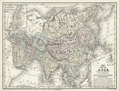 Mitchell's Map of Asia