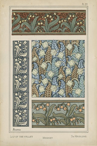 Nouveau Floral Design IV