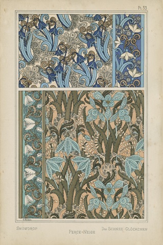 Nouveau Floral Design VII