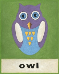 O is for Owl