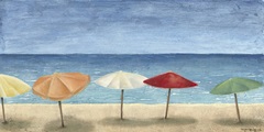 Ocean Umbrellas I