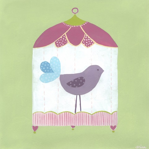 Patchwork Birdcage I