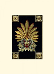 Petite Finial on Black I