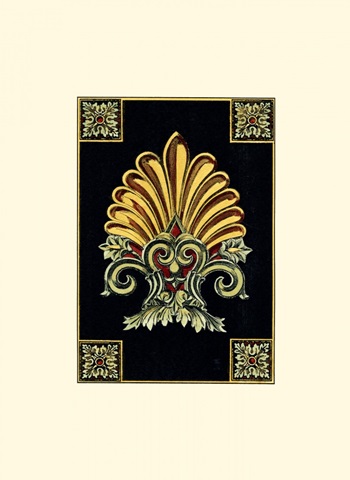 Petite Finial on Black II