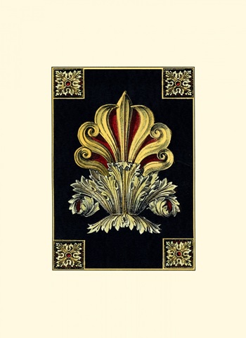 Petite Finial on Black III