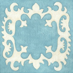 Petite Suzani in Blue