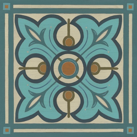 Piazza Tile in Blue II