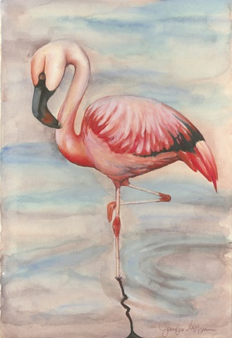 Pink Flamingo II