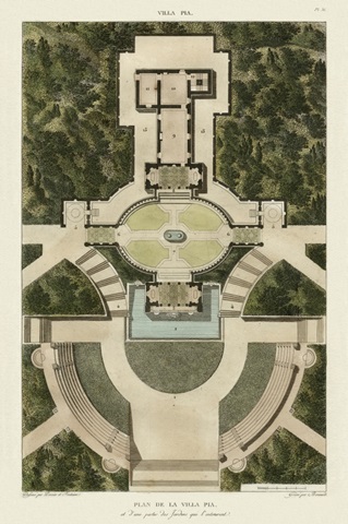 Plan De La Villa Pia