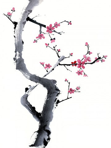 Plum Blossom Branch I