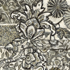 Printed Graphic Chintz IV