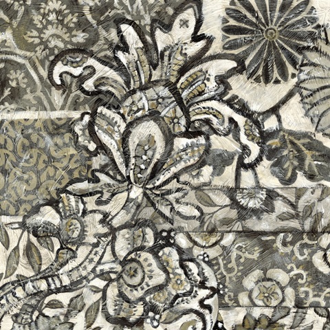 Printed Graphic Chintz IV