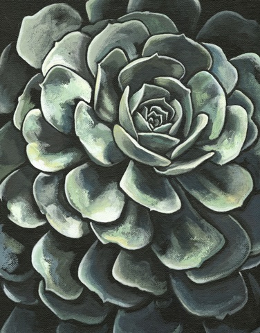 Printed Lunar Succulent II