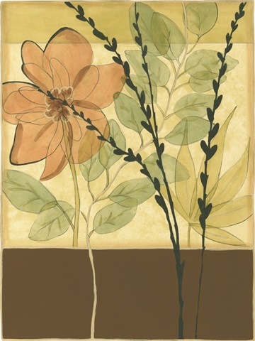 Printed Tranquil Garden II