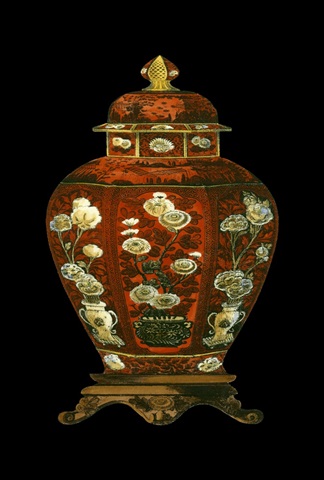 Red Porcelain Vase I