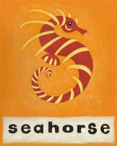 S is for Seahorse