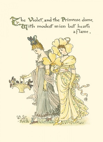 Shakespeare's Garden XI (Violet and Primrose)