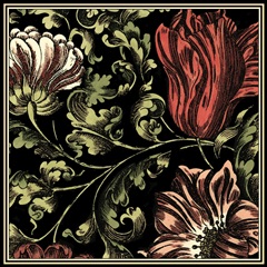 Small Floral Fancy II