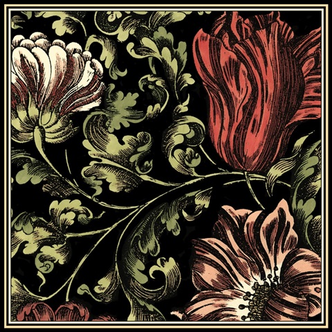 Small Floral Fancy II