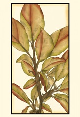 Small Gilded Leaves I