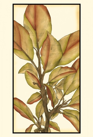 Small Gilded Leaves I