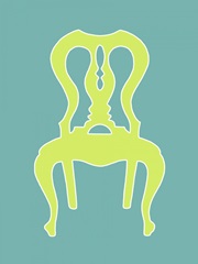 Small Graphic Chair II