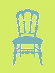 Small Graphic Chair III