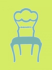 Small Graphic Chair IV