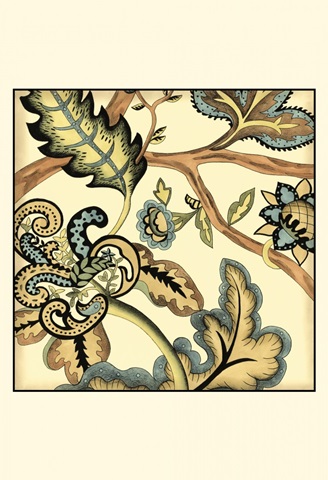 Small Jacobean Tile II