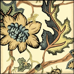 Small Jacobean Tile III